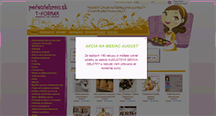 Desktop Screenshot of peceniehrou.sk